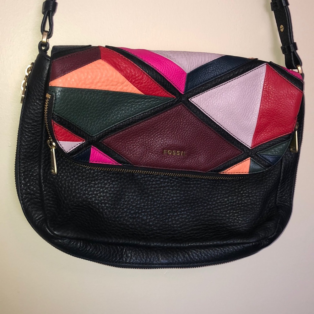 Patchwork crossbody bag